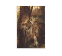 YTPONBCSTUG famous paintings Canvas Pictures Bathroom Wall Art famous paintings The_Lament_for_Icarus Prints Modern Bedroom Toilet Art Painting Artwork 08x12inch(20x30cm)