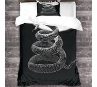 YTPONBCSTUG Metallica Duvet Cover Heavy Metal Pattern Printed Bedding Duvet Cover with Zipper Closure,Soft Microfiber Heavy Metal Bedding Set