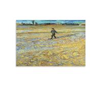 YTPONBCSTUG Oil Painting Canvas Prints Wall Art Sower, 1888 Pictures for Living Room Bedroom Home Decorations Modern Artwork Famous Painting Paintings Decor