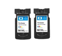 YTrBXZ 560XL 561XL PG560 CL561 XL Ink Cartridges Compatible With Select Printers Including TS5350 TS7450 TS5351 TS5352 TS5353 TS7451 Models Replacement For PG-560 CL-561 Cartridges(2Pack Color)