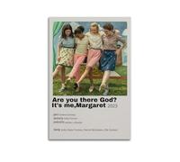 YTRENENRYRY Are You There God It's Me, Margaret1 Poster Vintage Wall Art Canvas Aesthetic Posters Music And Movies Decor Painting for Living Room Bed Room 12x18inch(30x45cm) Unframe-style