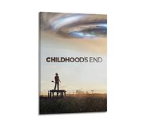 YTRENENRYRY Childhood's End Poster Vintage Wall Art Canvas Aesthetic Posters Music And Movies Decor Painting for Living Room Bed Room 20x30inch(50x75cm) Frame-style