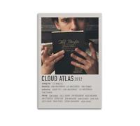 YTRENENRYRY Cloud Atlas Poster Vintage Wall Art Canvas Aesthetic Posters Music And Movies Decor Painting for Living Room Bed Room 12x18inch(30x45cm) Unframe-style
