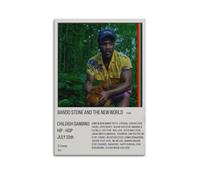 YTRENENRYRY Donald Glover Bando Stone & The New World Poster Vintage Wall Art Canvas Aesthetic Posters Music And Movies Decor Painting for Living Room Bed Room 16x24inch(40x60cm) Unframe-style