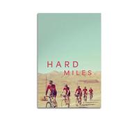 YTRENENRYRY Hard Miles Poster Vintage Wall Art Canvas Aesthetic Posters Music And Movies Decor Painting for Living Room Bed Room 12x18inch(30x45cm) Unframe-style