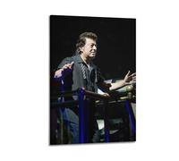 YTRENENRYRY Jeff Wayne Poster Vintage Wall Art Canvas Aesthetic Posters Music And Movies Decor Painting for Living Room Bed Room 24x36inch(60x90cm) Frame-style