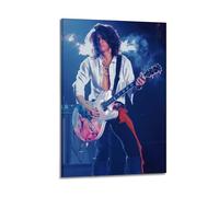 YTRENENRYRY Joe Perry（4） Poster Vintage Wall Art Canvas Aesthetic Posters Music And Movies Decor Painting for Living Room Bed Room 12x18inch(30x45cm) Frame-style
