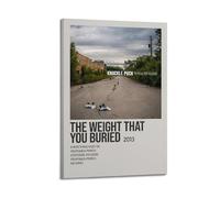 YTRENENRYRY Knuckle Puck Album Weight That You Buried Poster Vintage Wall Art Canvas Aesthetic Posters Music And Movies Decor Painting for Living Room Bed Room 24x36inch(60x90cm) Frame-style