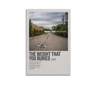 YTRENENRYRY Knuckle Puck Album Weight That You Buried Poster Vintage Wall Art Canvas Aesthetic Posters Music And Movies Decor Painting for Living Room Bed Room 12x18inch(30x45cm) Unframe-style