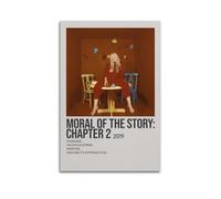 YTRENENRYRY Moral Of The Story Chapter 2 By Ashe Poster Vintage Wall Art Canvas Aesthetic Posters Music And Movies Decor Painting for Living Room Bed Room 24x36inch(60x90cm) Unframe-style