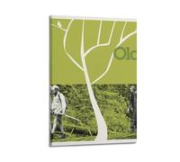 YTRENENRYRY Old Joy1 Poster Vintage Wall Art Canvas Aesthetic Posters Music And Movies Decor Painting for Living Room Bed Room 12x18inch(30x45cm) Frame-style