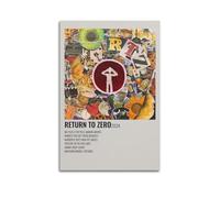 YTRENENRYRY Ricky Jamaraz Album Return to Zero Poster Vintage Wall Art Canvas Aesthetic Posters Music And Movies Decor Painting for Living Room Bed Room 20x30inch(50x75cm) Unframe-style