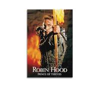 YTRENENRYRY Robin Hood Prince of Thieves1 Poster Vintage Wall Art Canvas Aesthetic Posters Music And Movies Decor Painting for Living Room Bed Room 24x36inch(60x90cm) Unframe-style