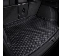 YTRESDF Car Boot Mats For VW Tiguan R Line Edition 2020-2024 Hybrid, Leather Boot Liner Mats Rear Trunk Anti-Scratch Carpets Protector Pad Accessories,A Black
