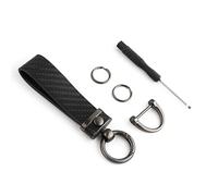 YTRESDF Car Keychain, for MG MG4 EV ab 2022 Detachable Key Chain Holder 360 Degree Rotatable with Auto Key Fob Wristlet Keyrings