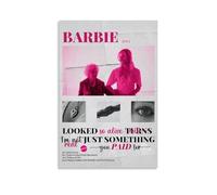 YTRWOEGF Barbie Posters Aesthetic Wall Art Canvas Decor Vintage Poster Decorative Painting for Living Room Bed Room 16x24inch(40x60cm) Unframe-style