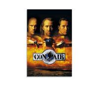 YTRWOEGF Con Air Posters Aesthetic Wall Art Canvas Decor Vintage Poster Decorative Painting for Living Room Bed Room 08x12inch(20x30cm) Unframe-style