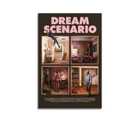 YTRWOEGF Dream Scenario Movie 1 Posters Aesthetic Wall Art Canvas Decor Vintage Poster Decorative Painting for Living Room Bed Room 08x12inch(20x30cm) Unframe-style