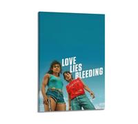 YTRWOEGF Love Lies Bleeding Posters Aesthetic Wall Art Canvas Decor Vintage Poster Decorative Painting for Living Room Bed Room 24x36inch(60x90cm) Frame-style