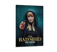 YTRWOEGF The Bad Seed Posters Aesthetic Wall Art Canvas Decor Vintage Poster Decorative Painting for Living Room Bed Room 20x30inch(50x75cm) Frame-style