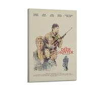 YTRWOEGF The Deer Hunter Posters Aesthetic Wall Art Canvas Decor Vintage Poster Decorative Painting for Living Room Bed Room 08x12inch(20x30cm) Frame-style
