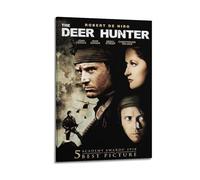 YTRWOEGF The Deer Hunter Posters Aesthetic Wall Art Canvas Decor Vintage Poster Decorative Painting for Living Room Bed Room 12x18inch(30x45cm) Frame-style
