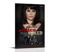YTRWOEGF The Disappearance of Alice Creed Posters Aesthetic Wall Art Canvas Decor Vintage Poster Decorative Painting for Living Room Bed Room 12x18inch(30x45cm) Frame-style