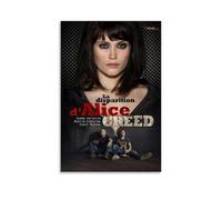 YTRWOEGF The Disappearance of Alice Creed Posters Aesthetic Wall Art Canvas Decor Vintage Poster Decorative Painting for Living Room Bed Room 16x24inch(40x60cm) Unframe-style