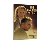 YTRWOEGF The English Patient Posters Aesthetic Wall Art Canvas Decor Vintage Poster Decorative Painting for Living Room Bed Room 16x24inch(40x60cm) Frame-style