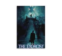 YTRWOEGF The Exorcist Posters Aesthetic Wall Art Canvas Decor Vintage Poster Decorative Painting for Living Room Bed Room 24x36inch(60x90cm) Unframe-style