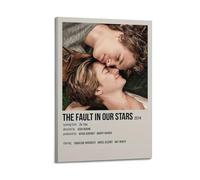 YTRWOEGF The Fault In Our Stars Posters Aesthetic Wall Art Canvas Decor Vintage Poster Decorative Painting for Living Room Bed Room 08x12inch(20x30cm) Frame-style