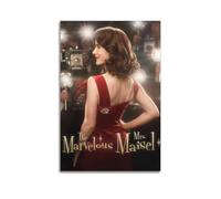 YTRWOEGF The Marvelous Mrs. Maisel TV Series 1 Posters Aesthetic Wall Art Canvas Decor Vintage Poster Decorative Painting for Living Room Bed Room 20x30inch(50x75cm) Unframe-style