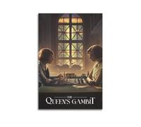 YTRWOEGF The Queen's Gambit TV Series 2 Posters Aesthetic Wall Art Canvas Decor Vintage Poster Decorative Painting for Living Room Bed Room 12x18inch(30x45cm) Unframe-style
