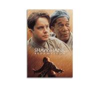 YTRWOEGF The Shawshank Redemption Posters Aesthetic Wall Art Canvas Decor Vintage Poster Decorative Painting for Living Room Bed Room 12x18inch(30x45cm) Unframe-style