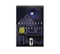 YTRWOEGF The Whisperer in Darkness Posters Aesthetic Wall Art Canvas Decor Vintage Poster Decorative Painting for Living Room Bed Room 16x24inch(40x60cm) Unframe-style