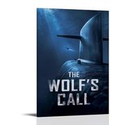 YTRWOEGF The Wolf's Call Movie Posters Aesthetic Wall Art Canvas Decor Vintage Poster Decorative Painting for Living Room Bed Room 12x18inch(30x45cm) Frame-style