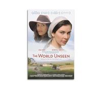 YTRWOEGF The World Unseen Posters Aesthetic Wall Art Canvas Decor Vintage Poster Decorative Painting for Living Room Bed Room 16x24inch(40x60cm) Unframe-style
