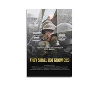 YTRWOEGF They Shall Not Grow Old Posters Aesthetic Wall Art Canvas Decor Vintage Poster Decorative Painting for Living Room Bed Room 20x30inch(50x75cm) Unframe-style