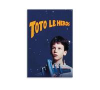 YTRWOEGF Toto The Hero Movie Posters Aesthetic Wall Art Canvas Decor Vintage Poster Decorative Painting for Living Room Bed Room 16x24inch(40x60cm) Unframe-style