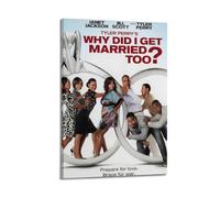 YTRWOEGF Why Did I Get Married Posters Aesthetic Wall Art Canvas Decor Vintage Poster Decorative Painting for Living Room Bed Room 20x30inch(50x75cm) Frame-style