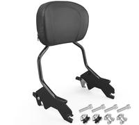 YTSMotor Detachable Upright Passenger Backrest Sissy Bar w/Docking Hardware Kit Fit For Harley Softail Sport Glide low Rider FXLR FXLRS FXLRST Sport Glide FLSB Backrest 2018-2026