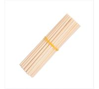 YTSMZX Wooden Dowel Rods Unfinished Wood Round Sticks Wooden Crafts Sticks for Arts Crafts and DIY Projects Birch Round Wood Tool Length 200mm,Diameter 3.8mm to 8mm,Diameter 6mm 130pcs