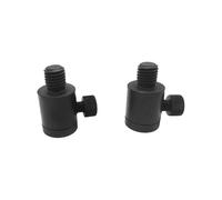 YTtkku 2Pcs Fishing Thread Connector Quickly Change Adapters Replacement 3 / 8inch Standard Thread Fishing Tackle Adaptors Enduring Adapters for Enhances Stability and Durability