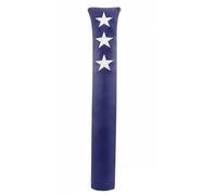 YTtkku Alignment Stick Cover Case Holder PU Leather Golf Club Protector Waterproof Star Pattern Alighment Stick Headcover Rods Holder Case