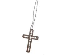 YTtkku Artisanal Meet Chain Nervous Drill Plan Glass Polyacrylate Charm for Unique Fashion and Yabia Culture Encouraged Streetwear Addons Acrylic Necklace