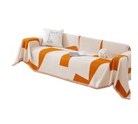 YTtkku Chenilles Sofa Covers NonSlip Slipcovers For Enhancing Home Aesthetic For Various Seating Arrangements Geometrics Pattern Towel