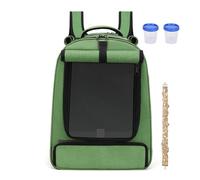 YTtkku Compact PVC Bird Backpack Carrier for Macaws Couple Includes Perches Double Drinkers Permanent Transporting Pulls Transportable Bird Travel Cage