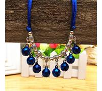 YTtkku Dog Collar Ringing Bells Collar Adjustable Bells Necklace Ringing Anti-Lost Tibetan Tibet-Style Puppy Necklace for Small Dogs Girl