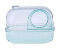 YTtkku Elegant Hamster Bathtub Box Small Pet Animals Cage Accessories Camera Shape Small Animal Cage Sand Bath Hamster Sand Bath Box