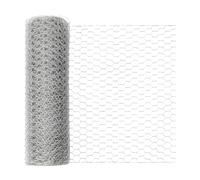 YTtkku Galvanized Hexagonal Wire Fence Roll for Farm Garden for Small Animal Containment Heavy Web
